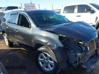 2015 GMC Acadia SLE with VIN 1GKKRNEDXFJ191005, listed as a IAAI auction lot 41224407 with 153,647 mi miles and . Bid and sale history available at DreamBid. Image 1.