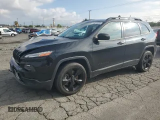 2016 Jeep Cherokee Altitude with VIN 1C4PJLAS3GW346712, listed as a Copart auction lot 54074455 with 117,805 mi miles and Salvage title. Bid and sale history available at DreamBid. Image 1.