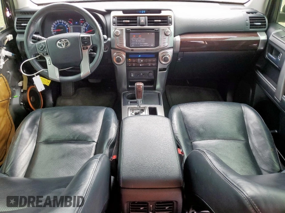 2014 Toyota 4Runner SR5 with VIN JTEZU5JR7E5082546, listed as a Copart auction lot 63585125 with 149,663 mi miles and Salvage title. Bid and sale history available at DreamBid. Image 8.