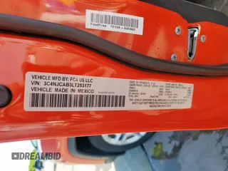 2020 Jeep Compass Sport с VIN 3C4NJCAB3LT253177, выставлен на аукционе Copart как лот 51949525 с пробегом 120 146 миль миль и Чистый • Clean title. История ставок и продаж доступна на DreamBid. Изображение 13.