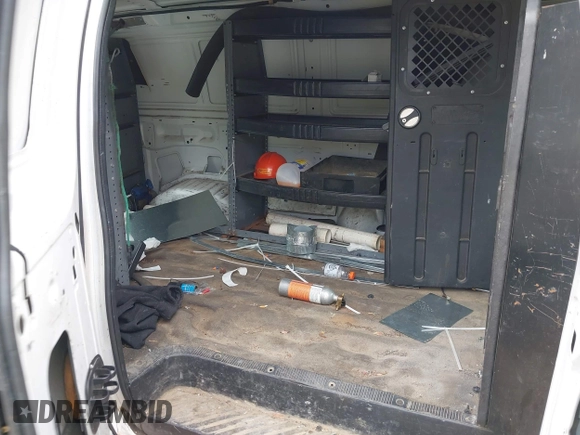 2007 Ford Econoline Cargo Commercial with VIN 1FTNE14WX7DB27840, listed as a IAAI auction lot 42095717 with 209,495 mi miles and . Bid and sale history available at DreamBid. Image 8.