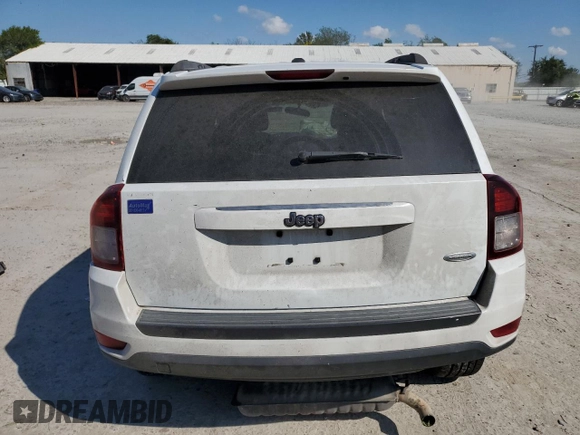 2015 Jeep Compass Latitude with VIN 1C4NJCEB4FD131416, listed as a Copart auction lot 74543774 with 122,358 mi miles and Salvage Title. Bid and sale history available at carsss.com. Image 6.