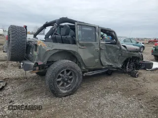 2016 Jeep Wrangler Unlimited Rubicon with VIN 1C4BJWFG5GL146853, listed as a Copart auction lot 46169335 with Not provided miles and Salvage title. Bid and sale history available at DreamBid. Image 3.