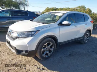 2019 Honda CR-V EX with VIN 5J6RW1H55KA037015, listed as a IAAI auction lot 41034642 with 38,534 mi miles and . Bid and sale history available at DreamBid. Image 17.