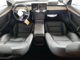 2022 Tesla Model 3 Long Range with VIN 5YJ3E1EB2NF267485, listed as a Copart auction lot 54952505 with 30,569 mi miles and Clean Title. Bid and sale history available at DreamBid. Image 8.