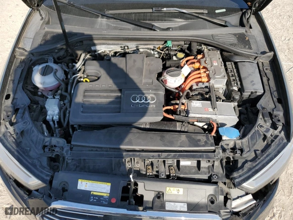 2017 Audi A3 Sportback e-tron Premium Plus with VIN WAUTPBFF5HA036351, listed as a Copart auction lot 75339474 with 32,374 mi miles and Salvage Title. Bid and sale history available at carsss.com. Image 12.