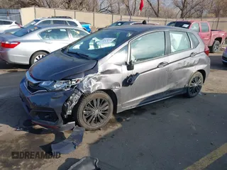 2018 Honda Fit Sport with VIN 3HGGK5H6XJM716516, listed as a IAAI auction lot 41352168 with 71,082 mi miles. Bid and sale history available at carsss.com. Image 2.