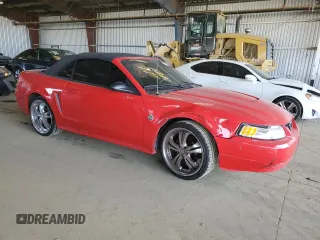 2004 Ford Mustang Deluxe with VIN 1FAFP44614F205380, listed as a Copart auction lot 48731725 with 125,616 mi miles and Salvage Title. Bid and sale history available at carsss.com. Image 4.