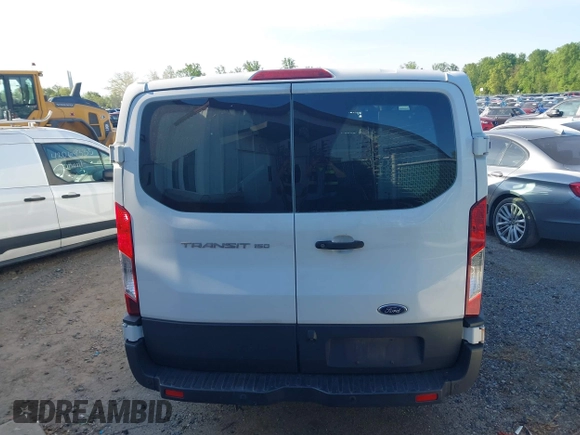 2018 Ford Transit with VIN 1FTYE1YM8JKB52082, listed as a IAAI auction lot 42098033 with 243,181 mi miles. Bid and sale history available at carsss.com. Image 16.