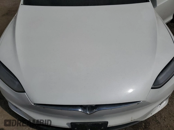 2016 Tesla Model X P90D with VIN 5YJXCAE48GF012383, listed as a Copart auction lot 49784895 with 0 mi miles and Salvage Title. Bid and sale history available at carsss.com. Image 12.