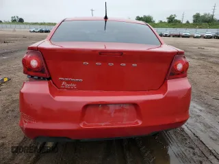 2014 Dodge Avenger SE with VIN 1C3CDZAB8EN110945, listed as a Copart auction lot 59637095 with 94,490 mi miles and Salvage title. Bid and sale history available at DreamBid. Image 6.
