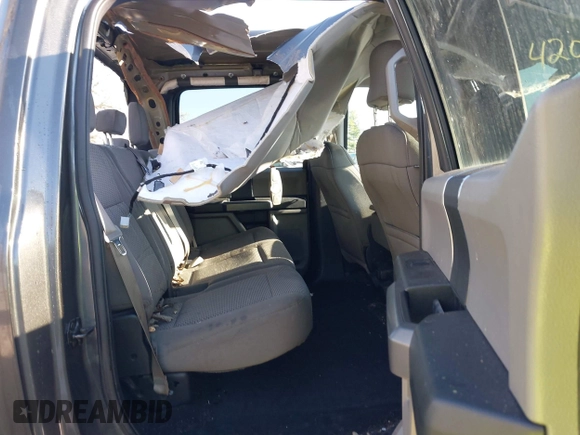2017 Ford F-150 XL with VIN 1FTFW1EF1HKC08612, listed as a IAAI auction lot 42014010 with 93,623 mi miles. Bid and sale history available at carsss.com. Image 8.