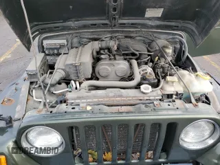 2006 Jeep Wrangler SE with VIN 1J4FA29156P773474, listed as a Copart auction lot 84457164 with 187,462 mi miles and Clean Title. Bid and sale history available at carsss.com. Image 11.