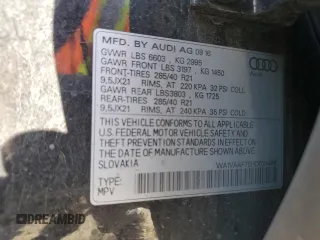 2017 Audi Q7 Prestige z VIN WA1VAAF75HD024466, wystawiony jako Copart lot #87878195 z przebiegiem 80 827 mil mil oraz Szkoda całkowita • Salvage title. Historia ofert i sprzedaży dostępna na DreamBid. Obrazek 13.