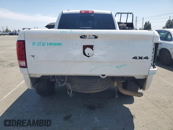 2019 Ram 1500 Big Horn with VIN 1C6RR7TT8KS609377, listed as a Copart auction lot 60875495 with 128,933 mi miles and Salvage title. Bid and sale history available at DreamBid. Image 6.
