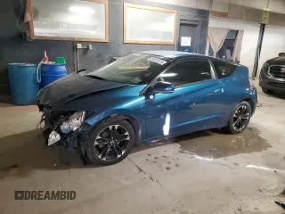 2014 Honda CR-Z EX with VIN JHMZF1D62ES001588, listed as a Copart auction lot 89207075 with 0 mi miles and Salvage Title. Bid and sale history available at carsss.com. Image 1.