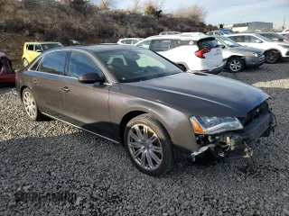 2013 Audi A8 4.0L с VIN WAUR2AFDXDN011157, выставлен на аукционе Copart как лот 85088054 с пробегом 69 084 миль миль и Списание • Salvage title. История ставок и продаж доступна на DreamBid. Изображение 4.