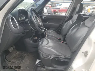 2014 FIAT 500L Lounge with VIN ZFBCFACH3EZ002687, listed as a Copart auction lot 71222884 with 230,545 mi miles and Salvage Title. Bid and sale history available at carsss.com. Image 7.