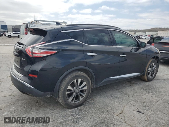 2018 Nissan Murano S with VIN 5N1AZ2MG4JN107680, listed as a Copart auction lot 51426925 with 144,345 mi miles and Clean Title. Bid and sale history available at DreamBid. Image 3.