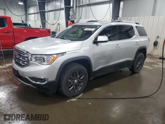 2017 GMC Acadia SLT z VIN 1GKKNULS8HZ240858, wystawiony jako Copart lot #48323295 z przebiegiem 115 479 mil mil oraz Szkoda całkowita • Salvage title. Historia ofert i sprzedaży dostępna na DreamBid. Obrazek 1.