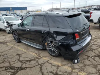 2018 Mercedes-Benz GLE 43 AMG with VIN 4JGDA6EB8JB004763, listed as a Copart auction lot 43706995 with 98,423 mi miles and Clean Title. Bid and sale history available at DreamBid. Image 2.