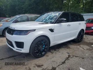 2022 Land Rover Range Rover Sport HST with VIN SALWS2RU4NA229832, listed as a Copart auction lot 55836095 with 47,540 mi miles and Salvage title. Bid and sale history available at DreamBid. Image 1.