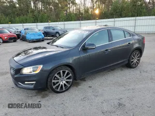 2015 Volvo S60 T6 Drive-E Platinum with VIN YV149MFM2F2353128, listed as a Copart auction lot 48517635 with 110,016 mi miles and Salvage title. Bid and sale history available at DreamBid. Image 1.