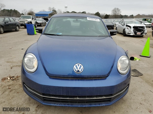 2012 Volkswagen Beetle 2.0T Turbo w/Sun/Sound with VIN 3VWV67AT1CM666305, listed as a Copart auction lot 44397525 with 80,523 mi miles and Clean Title. Bid and sale history available at carsss.com. Image 5.