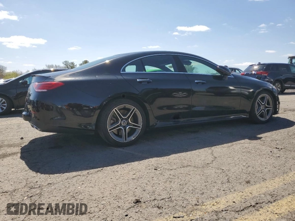 2019 Mercedes-Benz CLS with VIN WDD2J5KB8KA033008, listed as a Copart auction lot 51256165 with 32,611 mi miles and Salvage Title. Bid and sale history available at carsss.com. Image 3.