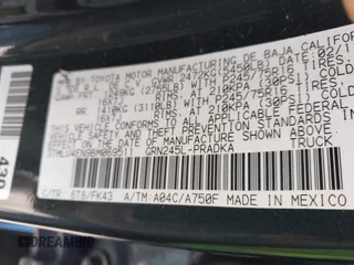 2011 Toyota Tacoma with VIN 3TMLU4EN9BM069511, listed as a IAAI auction lot 41982776 with 126,948 mi miles and . Bid and sale history available at DreamBid. Image 9.
