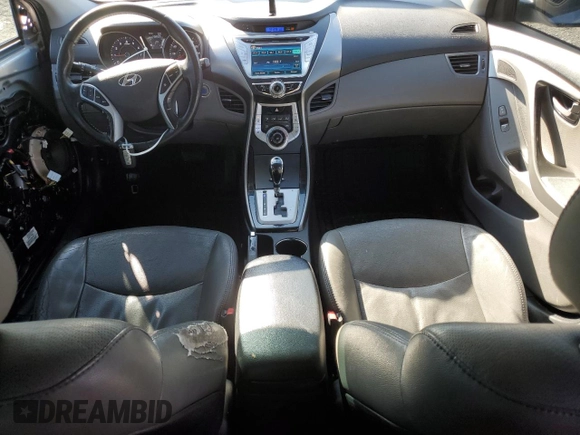 2011 Hyundai Elantra GLS with VIN 5NPDH4AE2BH051632, listed as a Copart auction lot 50066985 with 238,555 mi miles and Salvage Title. Bid and sale history available at carsss.com. Image 8.