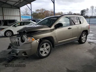 2007 Jeep Compass Sport with VIN 1J8FT47W47D368891, listed as a Copart auction lot 85054114 with 251,737 mi miles and Salvage Title. Bid and sale history available at carsss.com. Image 1.