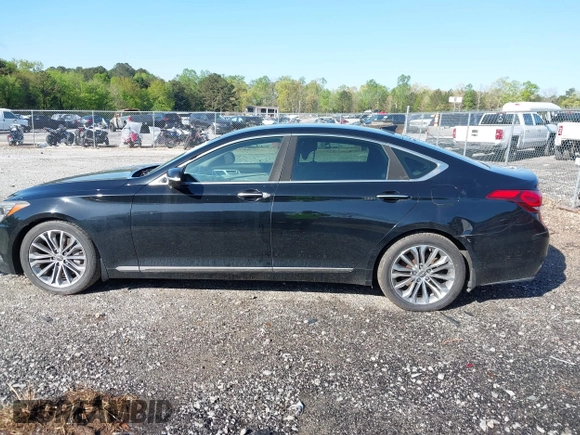 2016 Hyundai Genesis 3.8L z VIN KMHGN4JEXGU133770, wystawiony jako IAAI lot #41995242 z przebiegiem 181 715 mil mil oraz . Historia ofert i sprzedaży dostępna na DreamBid. Obrazek 14.