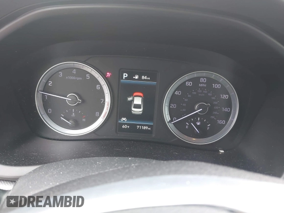 2019 Hyundai Sonata SEL with VIN 5NPE34AF3KH798085, listed as a IAAI auction lot 41822172 with 71,189 mi miles and . Bid and sale history available at DreamBid. Image 7.