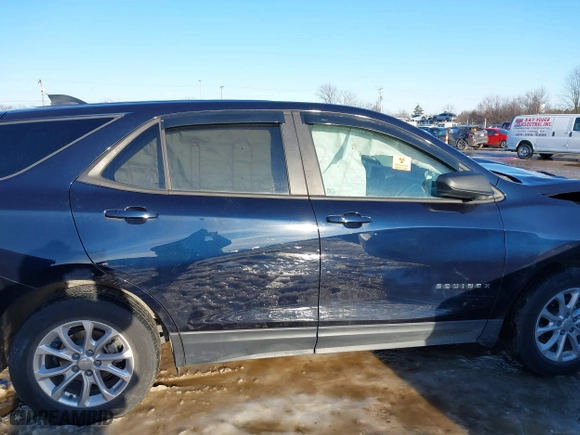 2020 Chevrolet Equinox LS with VIN 3GNAXSEV5LS653413, listed as a IAAI auction lot 41271338 with 37,803 mi miles. Bid and sale history available at carsss.com. Image 12.