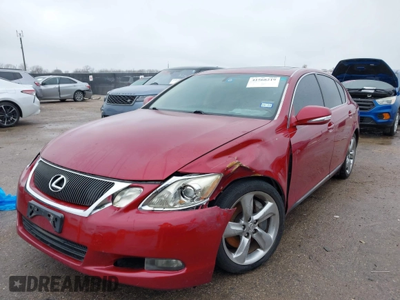 2008 Lexus GS 350 with VIN JTHBE96S980039722, listed as a IAAI auction lot 41568219 with 150,272 mi miles and . Bid and sale history available at DreamBid. Image 2.
