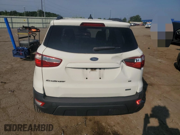 2018 Ford EcoSport SE с VIN MAJ3P1TE7JC172683, выставлен на аукционе Copart как лот 65201905 с пробегом 96 380 миль миль и Чистый • Clean title. История ставок и продаж доступна на DreamBid. Изображение 6.