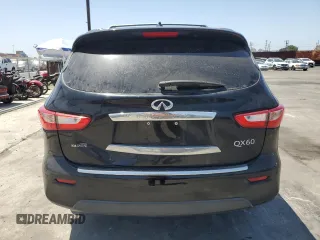 2014 Infiniti QX60 with VIN 5N1AL0MM2EC531260, listed as a Copart auction lot 61309165 with 160,957 mi miles and Salvage title. Bid and sale history available at DreamBid. Image 6.