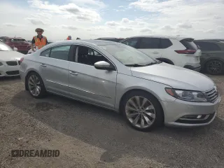 2013 Volkswagen CC VR6 Executive 4Motion with VIN WVWGU7AN2DE513930, listed as a Copart auction lot 76114164 with 0 mi miles and Salvage Title. Bid and sale history available at carsss.com. Image 4.