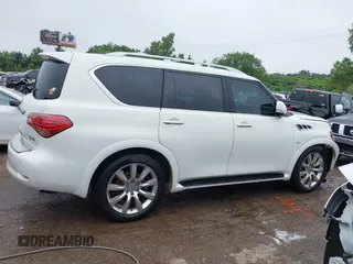 2014 Infiniti QX80 with VIN JN8AZ2NEXE9062068, listed as a IAAI auction lot 42378512 with 235,256 mi miles and . Bid and sale history available at DreamBid. Image 13.