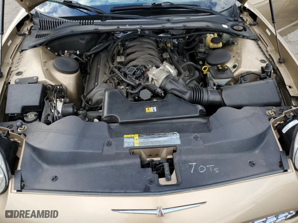 2005 Ford Thunderbird Deluxe with VIN 1FAHP60A35Y107942, listed as a Copart auction lot 79070254 with 95,582 mi miles and Salvage Title. Bid and sale history available at carsss.com. Image 11.