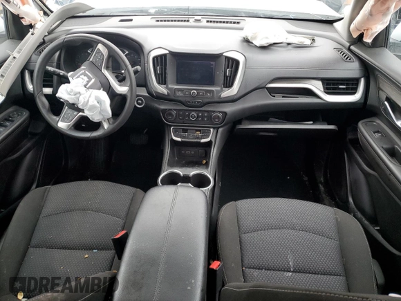 2022 GMC Terrain SLE with VIN 3GKALMEV8NL211534, listed as a Copart auction lot 43429065 with 51,386 mi miles and Salvage Title. Bid and sale history available at carsss.com. Image 8.
