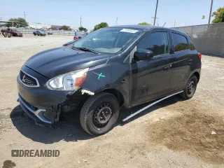2017 Mitsubishi Mirage ES с VIN ML32A3HJ0HH020706, выставлен на аукционе Copart как лот 61858925 с пробегом 66 898 миль миль и Списание • Salvage title. История ставок и продаж доступна на DreamBid. Изображение 1.