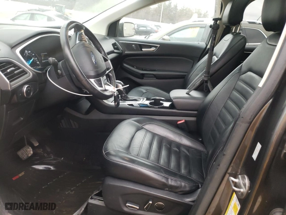 2016 Ford Edge SEL with VIN 2FMPK4J96GBB14232, listed as a Copart auction lot 49233525 with 130,710 mi miles and Salvage Title. Bid and sale history available at carsss.com. Image 7.