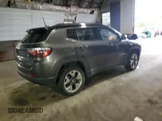 2019 Jeep Compass Limited z VIN 3C4NJDCB1KT594322, wystawiony jako Copart lot #60904585 z przebiegiem 65 432 mil mil oraz Szkoda całkowita • Salvage title. Historia ofert i sprzedaży dostępna na DreamBid. Obrazek 3.