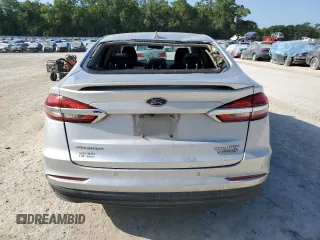 2019 Ford Fusion Titanium with VIN 3FA6P0RU1KR209297, listed as a Copart auction lot 54358065 with 122,600 mi miles and Salvage Title. Bid and sale history available at DreamBid. Image 6.