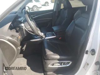 2020 Acura MDX Technology with VIN 5J8YD4H50LL019408, listed as a Copart auction lot 52778605 with 20,393 mi miles and Salvage title. Bid and sale history available at DreamBid. Image 7.