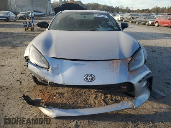 2022 Toyota GR86 Premium with VIN JF1ZNBE12N9754001, listed as a Copart auction lot 79125114 with 9,750 mi miles and Salvage Title. Bid and sale history available at carsss.com. Image 5.