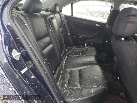 2006 Acura TSX Navi z VIN JH4CL959X6C028295, wystawiony jako Copart lot #87451494 z przebiegiem Nie podano mil oraz Szkoda całkowita • Salvage title. Historia ofert i sprzedaży dostępna na DreamBid. Obrazek 10.