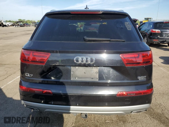 2018 Audi Q7 Premium Plus z VIN WA1LAAF74JD004058, wystawiony jako Copart lot #57092425 z przebiegiem 116 995 mil mil oraz Czysty tytuł • Clean title. Historia ofert i sprzedaży dostępna na DreamBid. Obrazek 6.